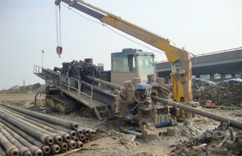 GD4000-LS HDD Machine in Pipeline crossing project in Jiaxing City Zhejiang Province